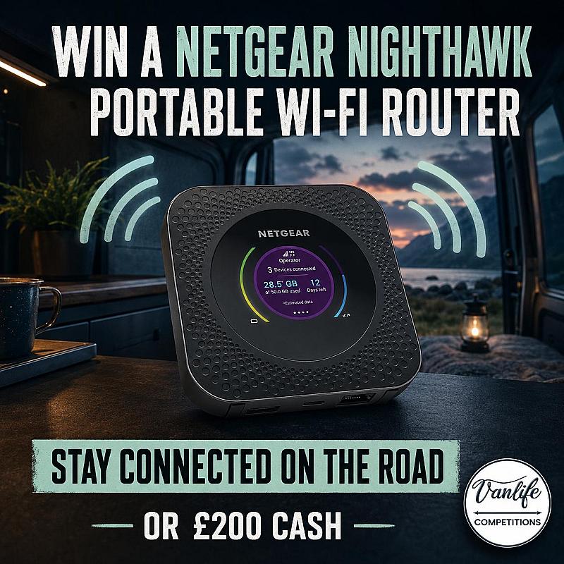 Win a Netgear Nighthawk M1 Wifi Router!!