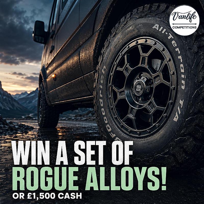 Win a set of Rogue alloys and tyres!    