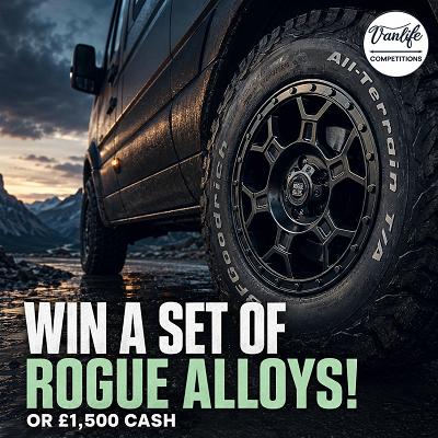 Win a set of Rogue alloys and tyres!    