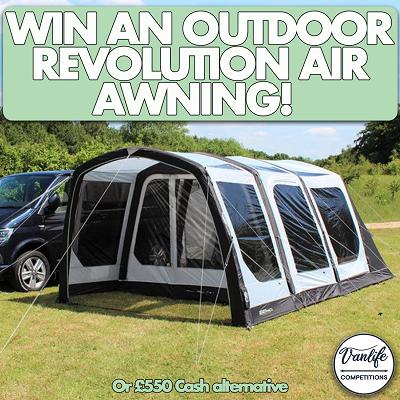 Win a outdoor revolution air awning!