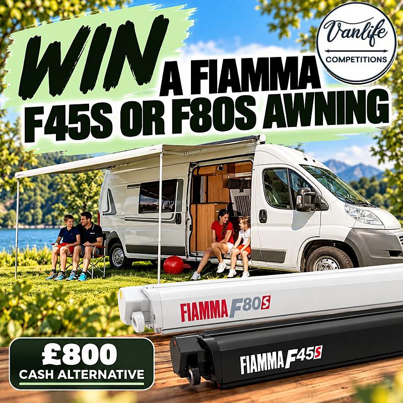 Win a Fiamma f45s or f80s awning! 