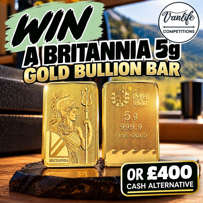 Win A 5g Britannia Gold Bar!!  