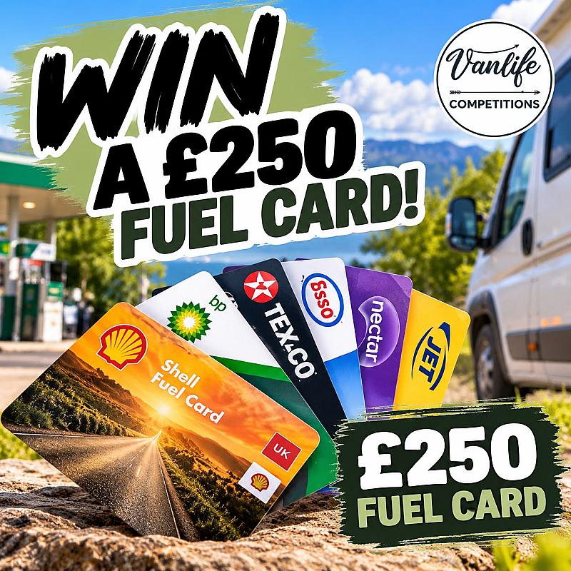 Win a £250 Fuel Card!