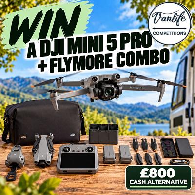Win a DJI Mini 5 pro drone!