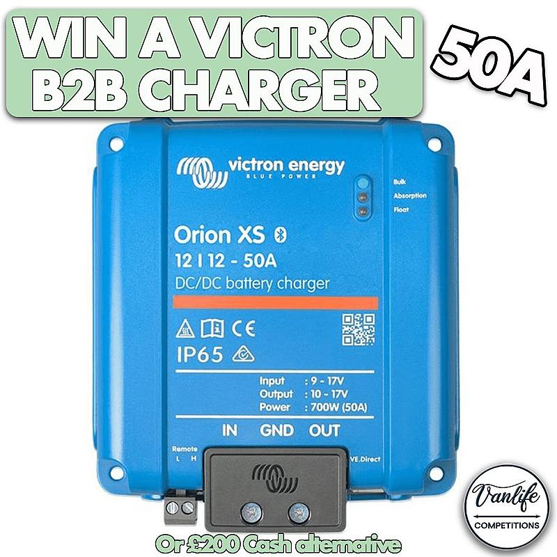 Win a Victron Orion 50a B2b Charger! 