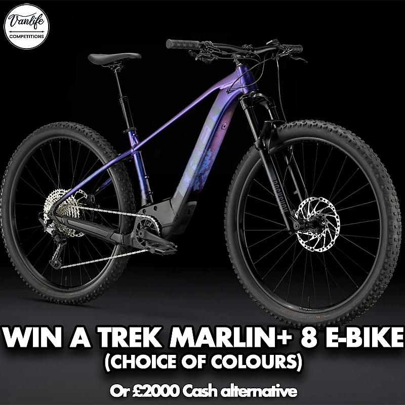 Win a Trek Marlin+8 E-bike 