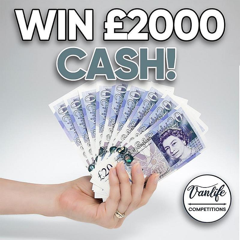 Win £2000 Cash!    