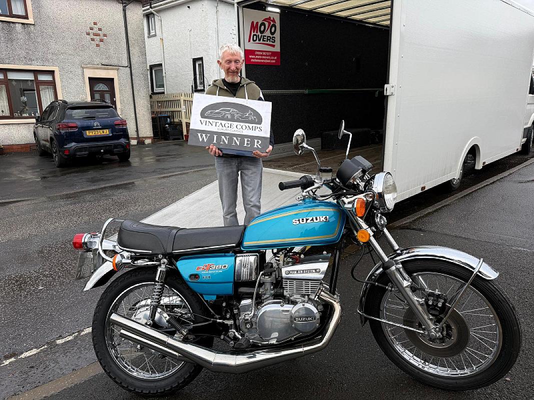 Competition Win This 1977 Suzuki Gt380 | Vintage Comps