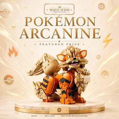 🐾 LEGO Pokémon™ Arcanine! 🐾