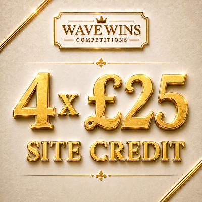£25 Site Credit - 4 Winners 