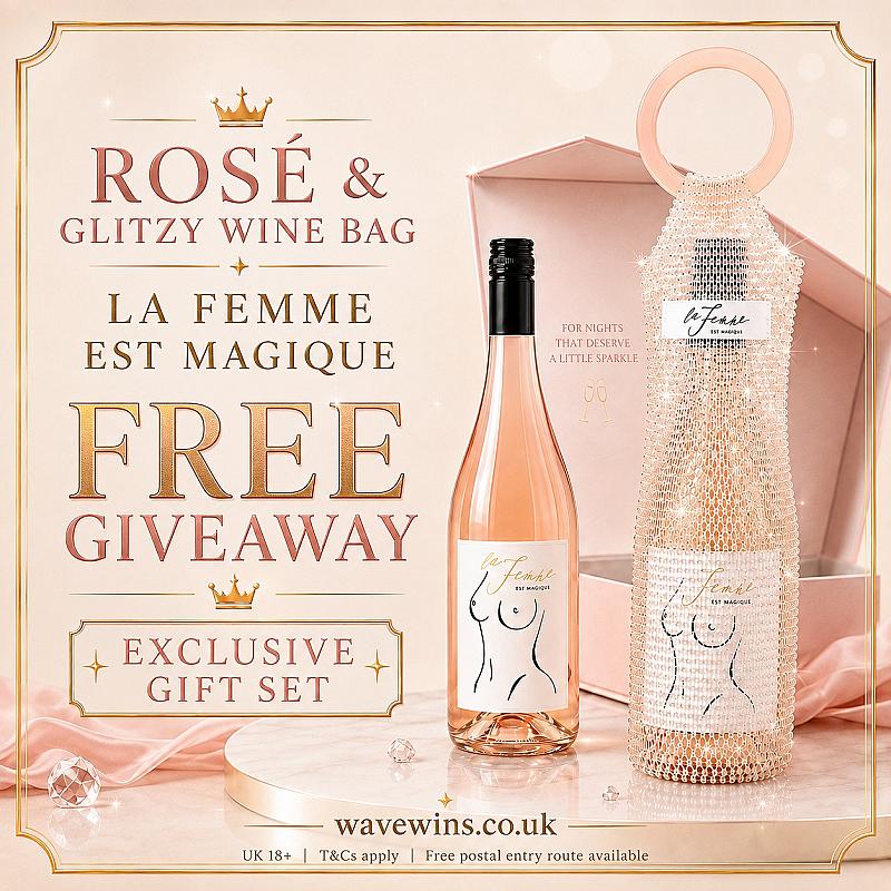 🍷 La Femme Est Magique Wine Gift Set - Free Entry*