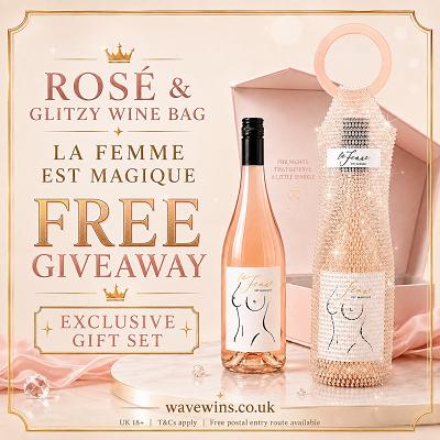 🍷 La Femme Est Magique Wine Gift Set - Free Entry*
