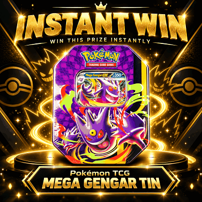 Pokémon TCG Mega Moonlit Tin Mega Gengar-EX 