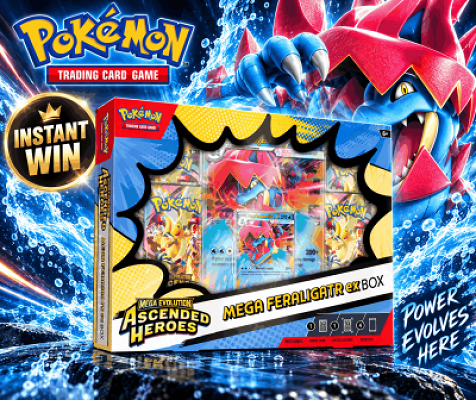 Pokémon TCG Ascended Heroes Mega Feraligatr EX