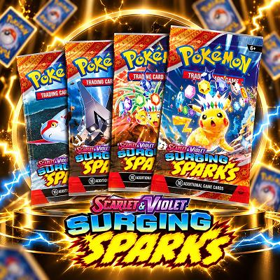 Pokemon TCG SV8 Surging Sparks Booster 