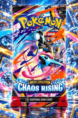 Pokemon Chaos Rising booster pack 