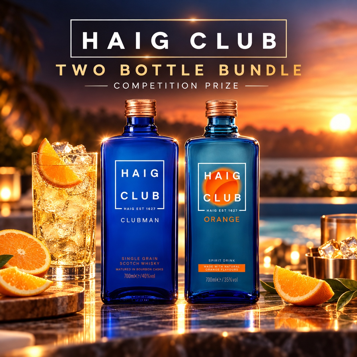Haig Club Two Bottle Bundle 🥃✨