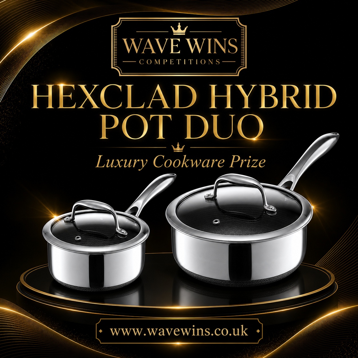 Hexclad Hybrid Pot Duo