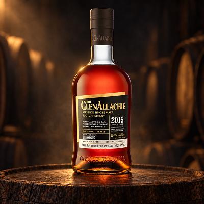 GlenAllachie 10 Year Old 2015 Mongolian Virgin Oak, PX and Oloroso Cask Matured - Sinteis Series Part Four