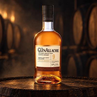 GlenAllachie 9 Year Old Amontillado Sherry Cask Finish