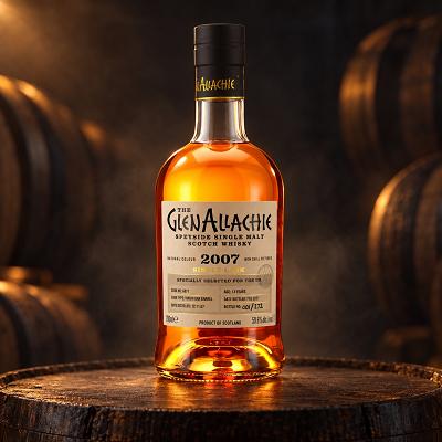 GlenAllachie 13 Year Old 2007 (Cask 6871) - Virgin Oak Barrel