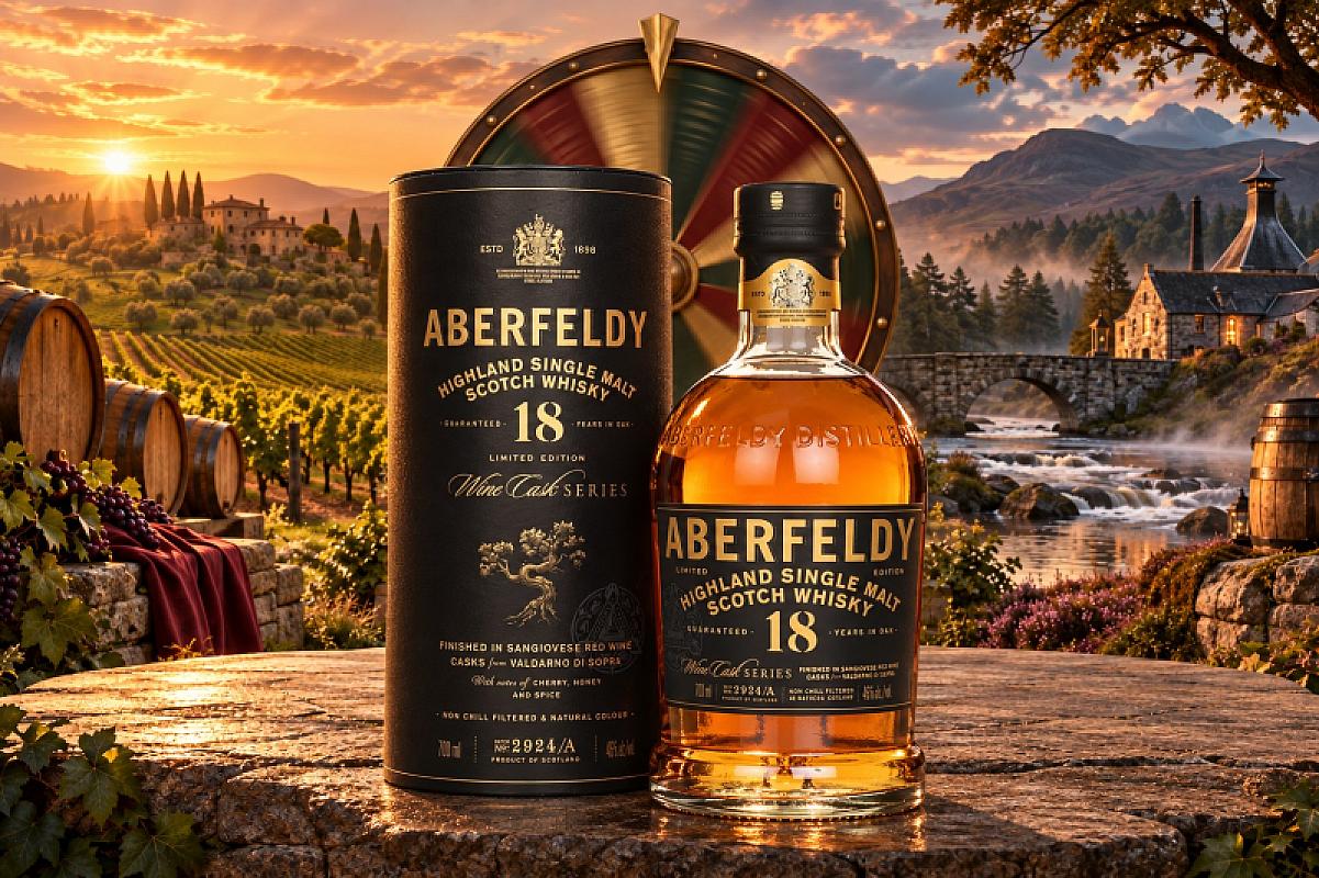 CLUB 24 - Aberfeldy 18 Year Old - Sangiovese Italian Wine Cask
