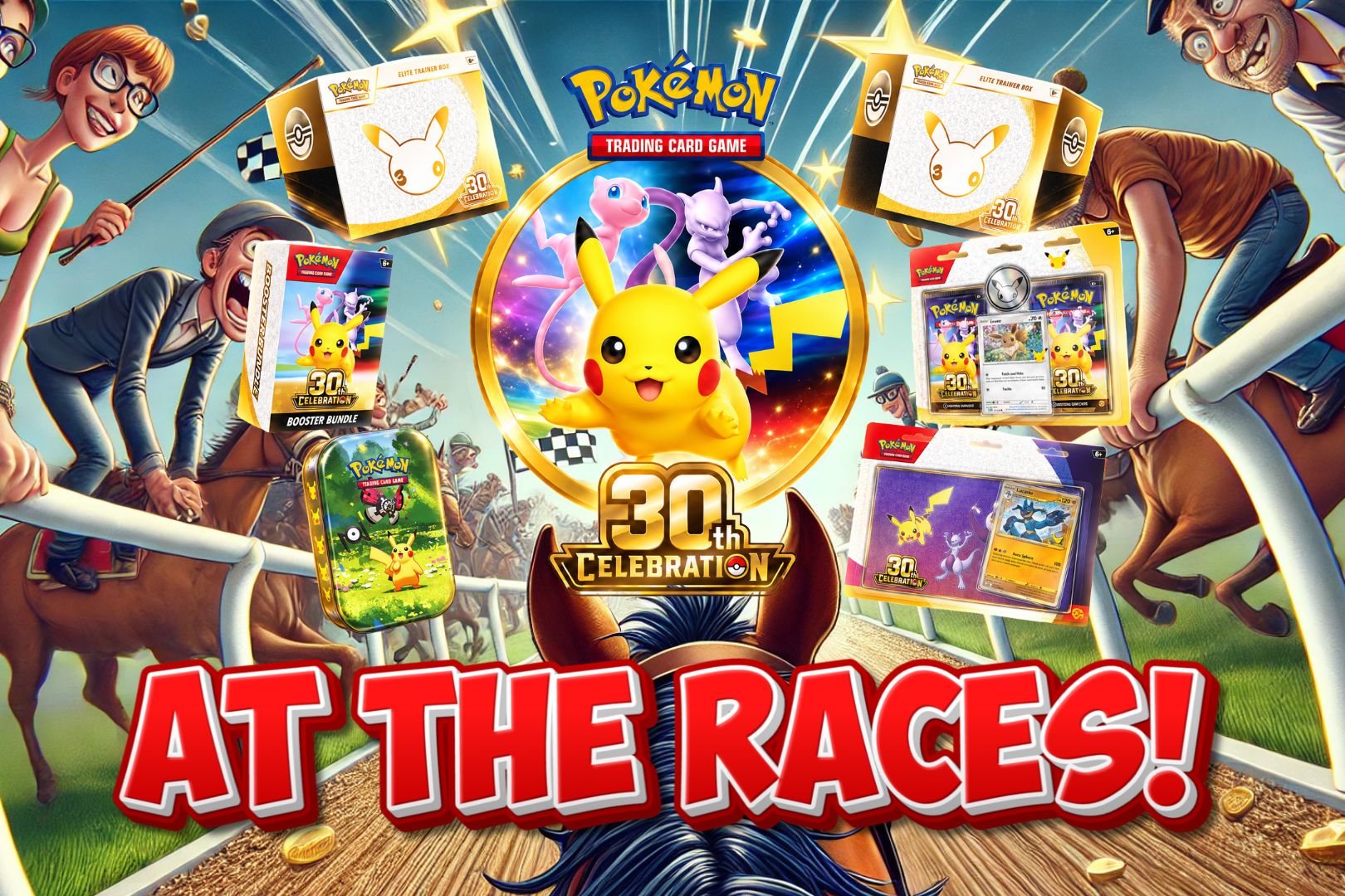 RACE 3 - 30th ANNIVERSARY POKEMON HUNT