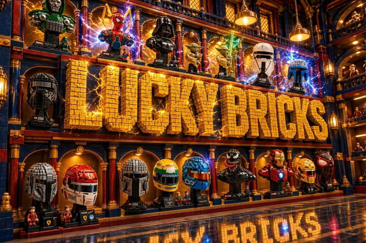 LUCKY BRICKS! Lego Busts Edition!