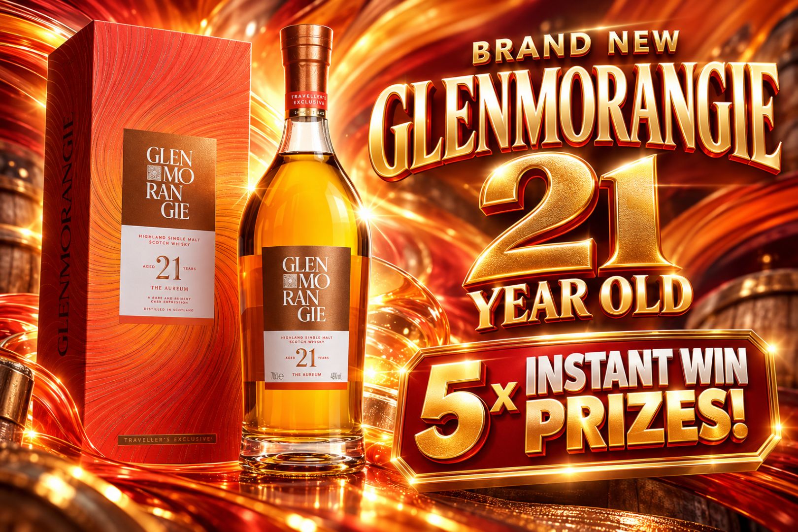 5 TO FIND! Glenmorangie 21 Year Old!
