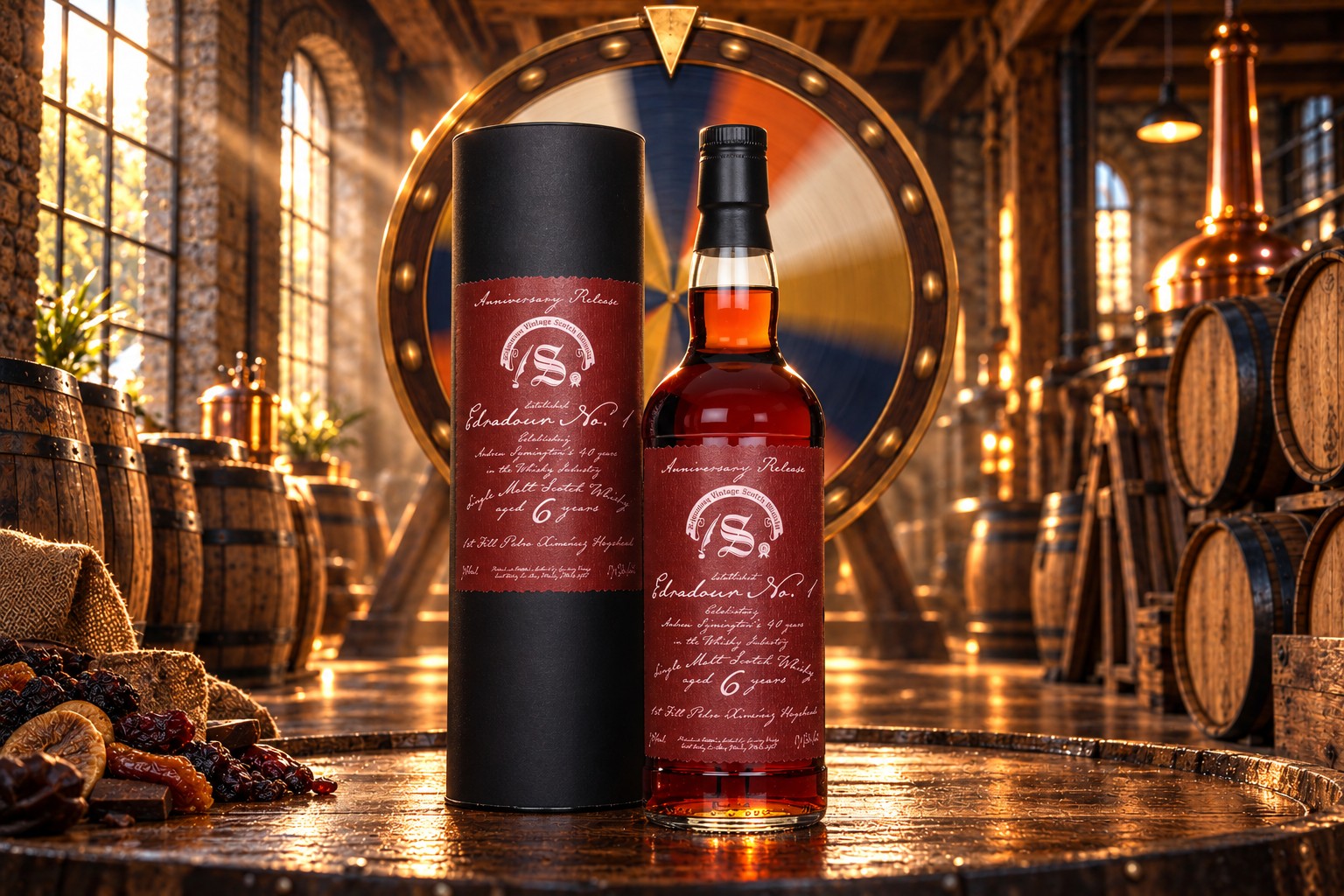 CLUB 24 - Edradour No.1 6 Year Old 1st Fill PX Hogshead - Anniversary Release (Signatory)