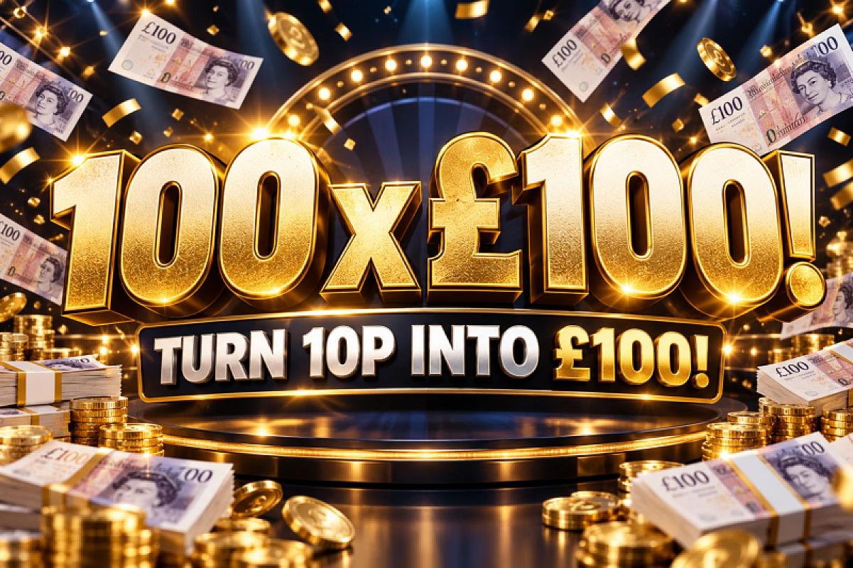 HUNDRED HUNT! £100 x 100!