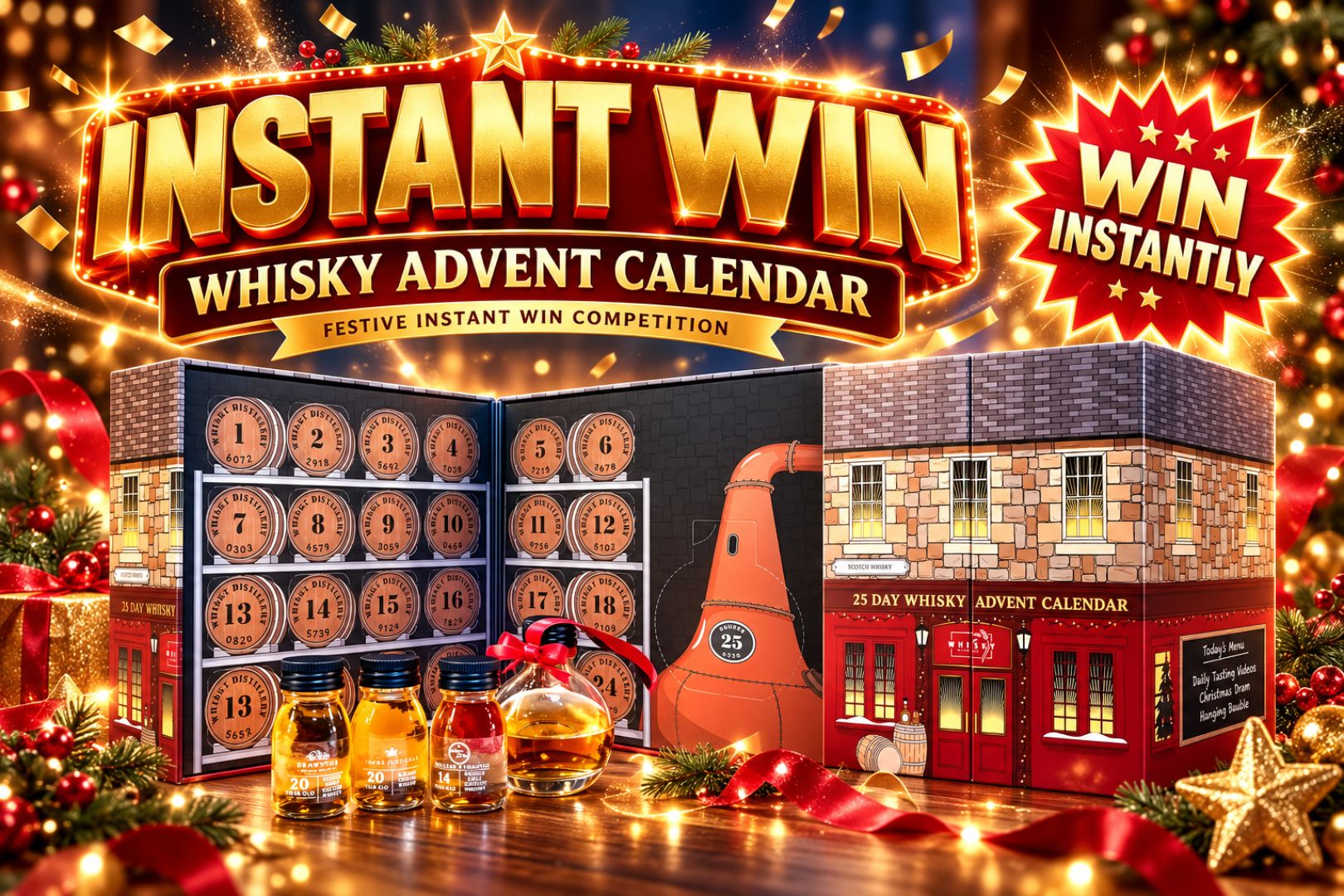 Whisky Advent Calendar! Instant Win Competition!