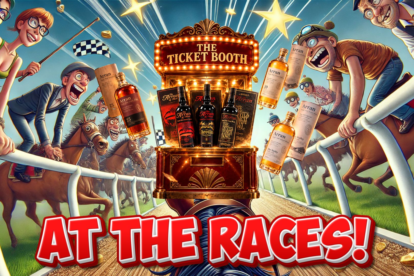 RACE 3 - ARRAN PUNCH BOWL - TICKET BOOTH - 1 WINNER