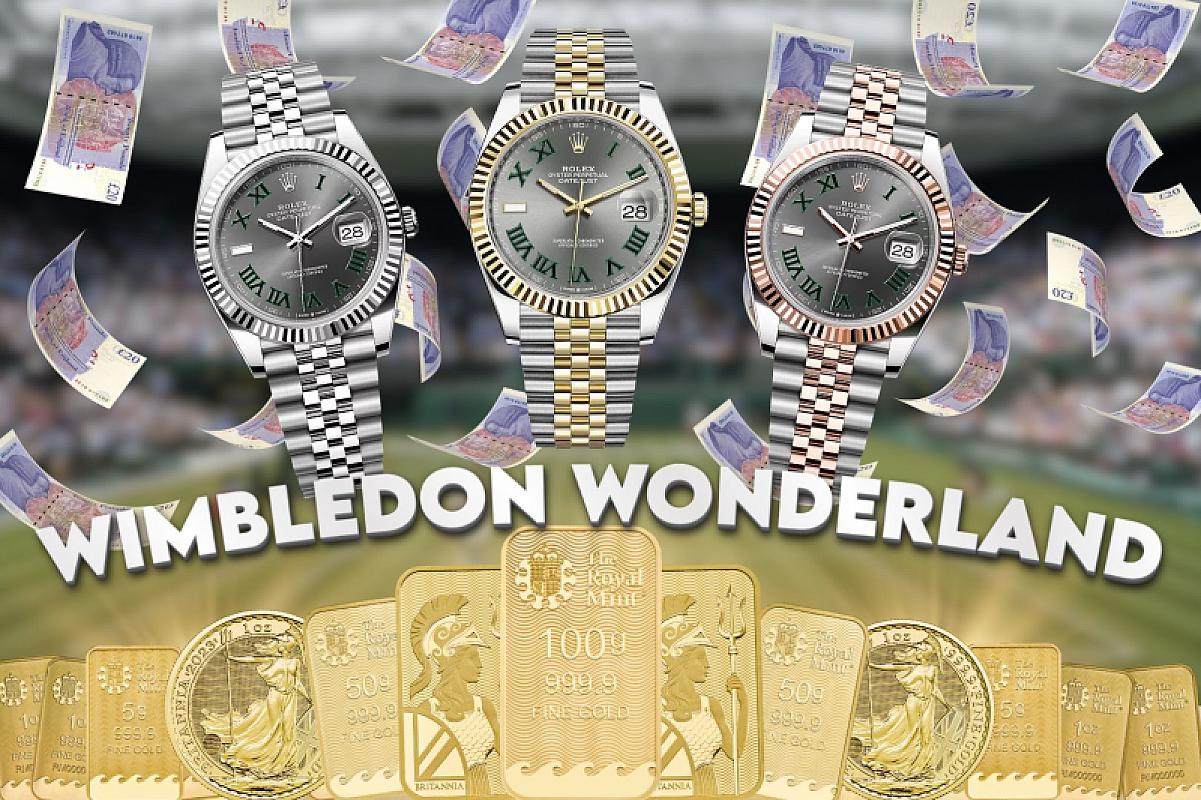 Wimbledon Wonderland! ROLEX + GOLD INSTANT WINS!