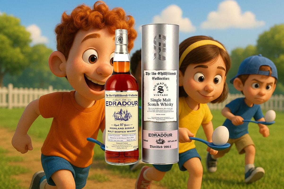 CLUB 24 - Edradour 10 Year Old 2014 (casks 262, 264 & 266) - Un-Chillfiltered Collection (Signatory)