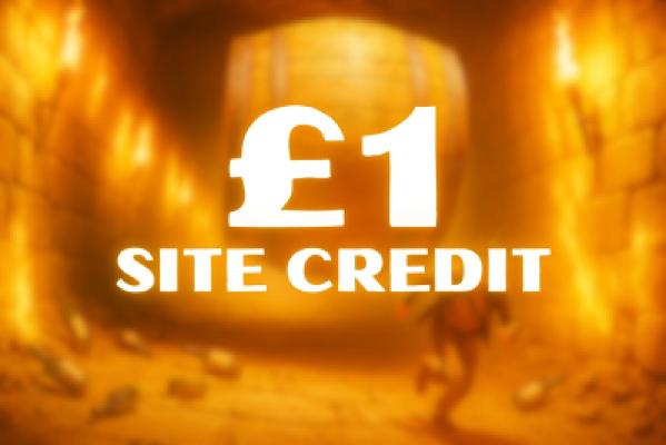 £1 Site Credit