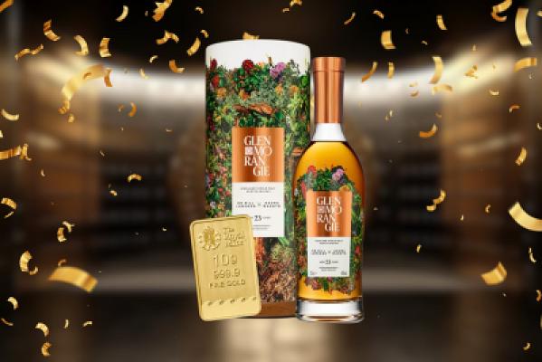Glenmorangie 23 Year Old Azuma Makoto Limited Edition or 10G Gold Bar