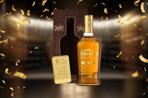 Tomatin 36 Year Old or 10G Gold Bar