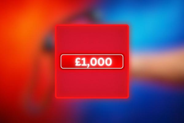 £1,000 CASH