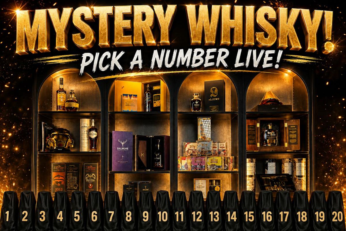 MYSTERY WHISKY!! PICK LIVE!
