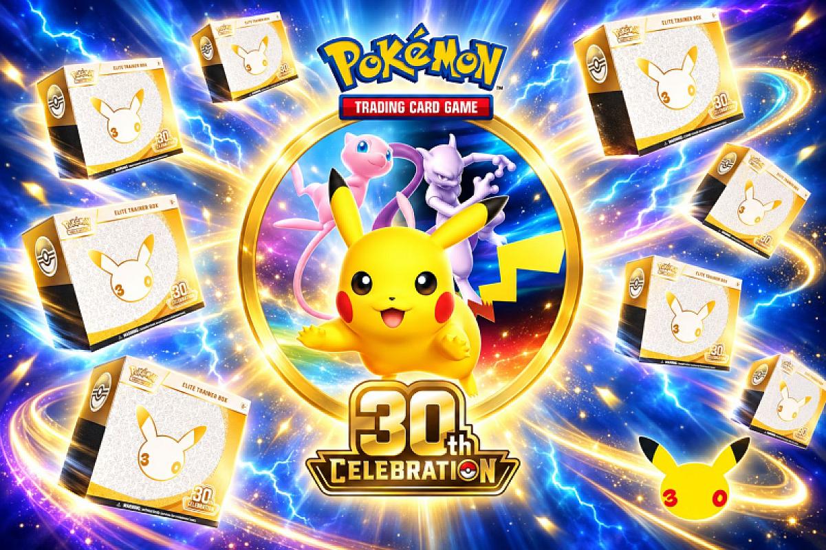 Pokémon 30th Anniversary CHAOS!! 10 ETBs to be won INSTANTLY!