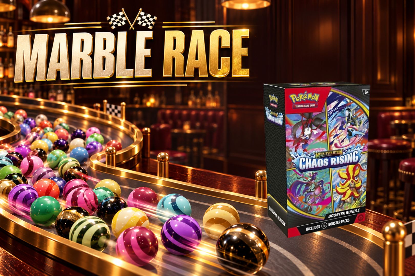 RACE 1 - CHAOS RISING BOOSTER BUNDLE - 1 WINNER