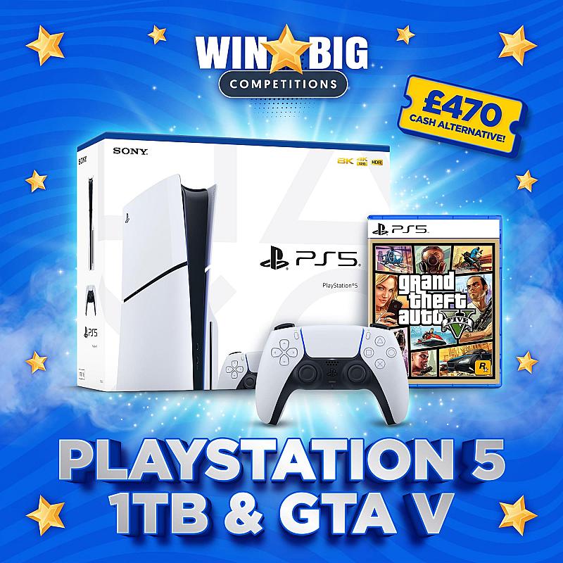 PLAYSTATION 5 1TB & GTA V 🎮
