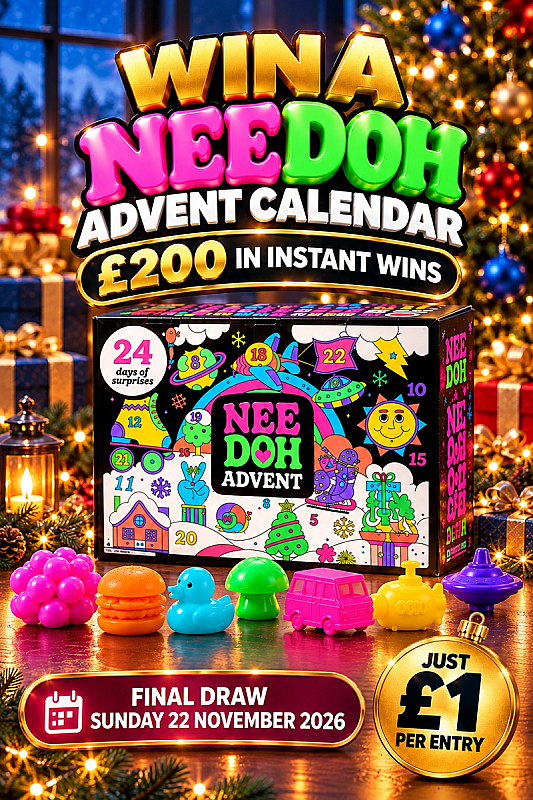 WIN A NeeDoh Advent Calendar 2026