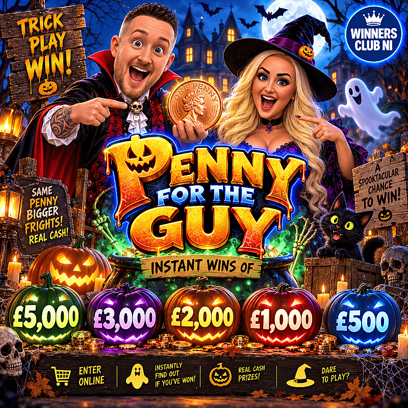 🔥 PENNY FOR THE GUY 💥 £5,000 FOR JUST 1P! 🪙 HUGE £1,000 MAIN PRIZE! 💰🔥