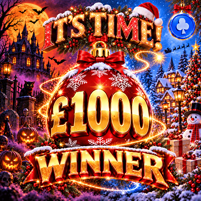 £1000 CASH GREAT WIN
