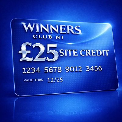 £25 SITE CREDIT WINNER