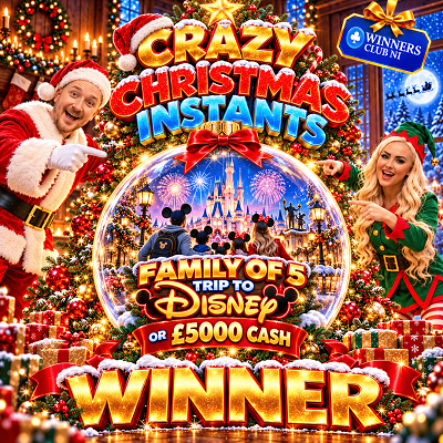 Trip to Disney for 5 or £5000 CASH