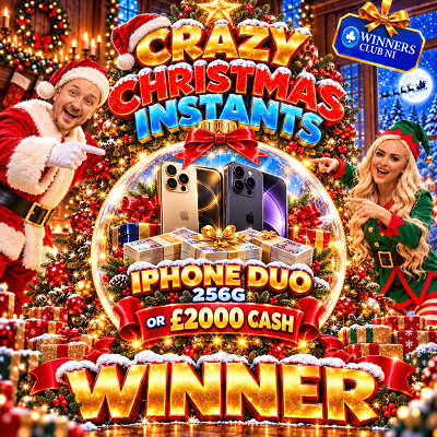 IPhone Duo or £2000 CASH
