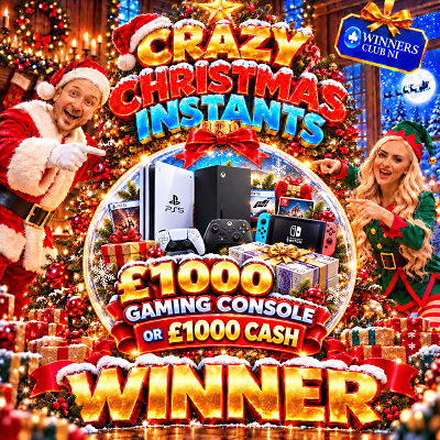 £1000 Gaming Console or CASH